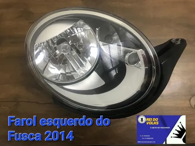 Farol esquerdo do Fusca 2014
