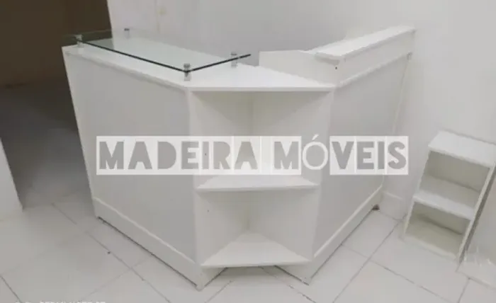 BALCÃO RECEPÇÃO CAIXA NOVO