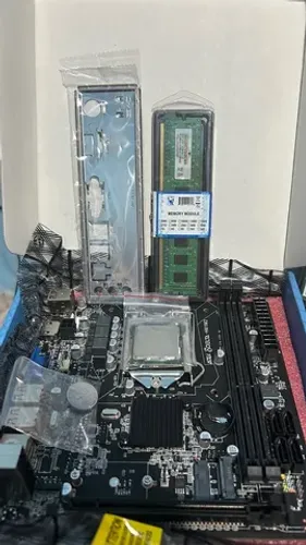 Kit processador i5 + memória + placa mãe h61