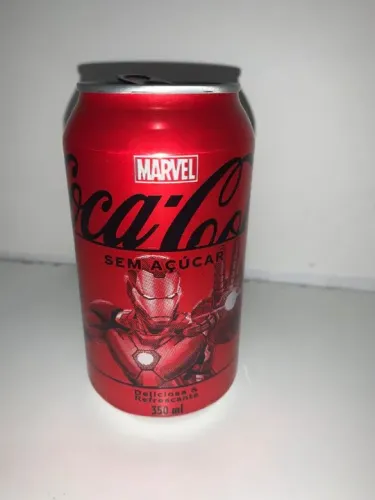 Latas: Coleção Marvel Coca Cola Homem De Ferro - Higienizada