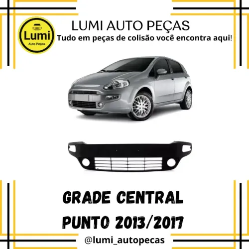 Grade Inf Punto 2013/2017 Preta - NOVA