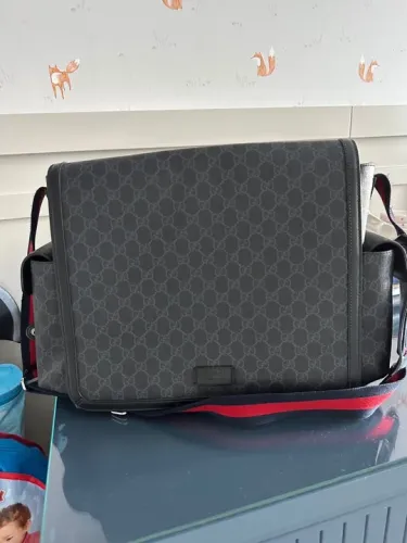 Bolça Gucci gg supreme baby changing bag original 