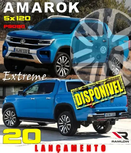 Roda aro 20 Volkswagen Amarok Extreme 5x120 jogo novo