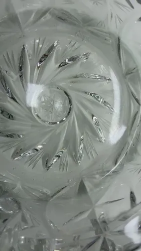 Cinzeiro cristal tcheco 
