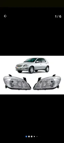 Farol celta 2008 a 2012 cromado