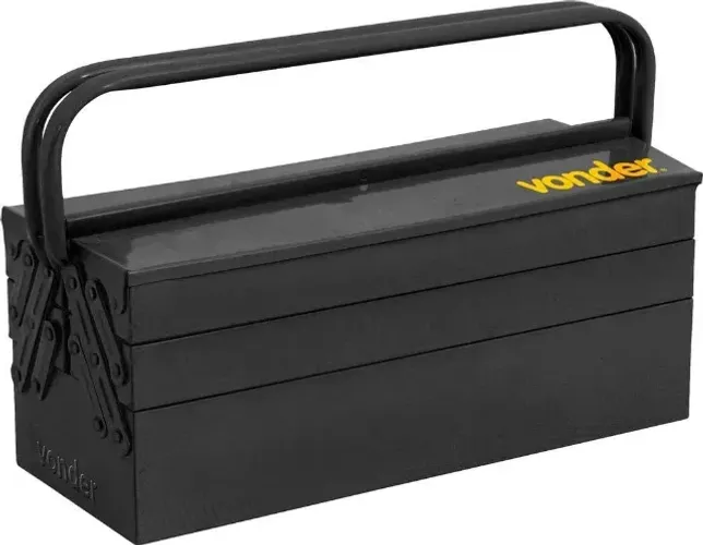 Caixa Metálica Sanfonada para Ferramentas com 5 gavetas 50,0 cm x 19,0 cm x 20,0 cm
