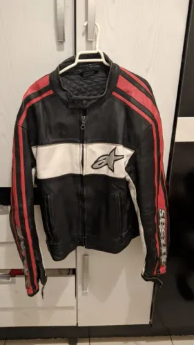 Jaqueta de couro *Alpinestars*  - usada