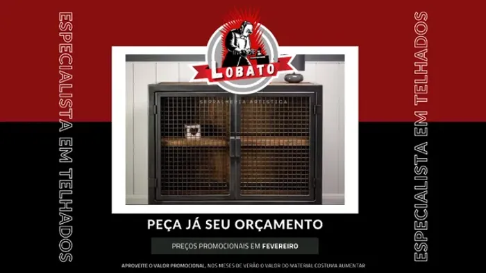 Guarda roupas industrial ferro e madeira