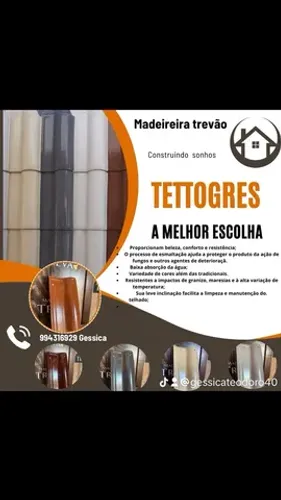 TELHAS ESMALTADAS TETTOGRES  