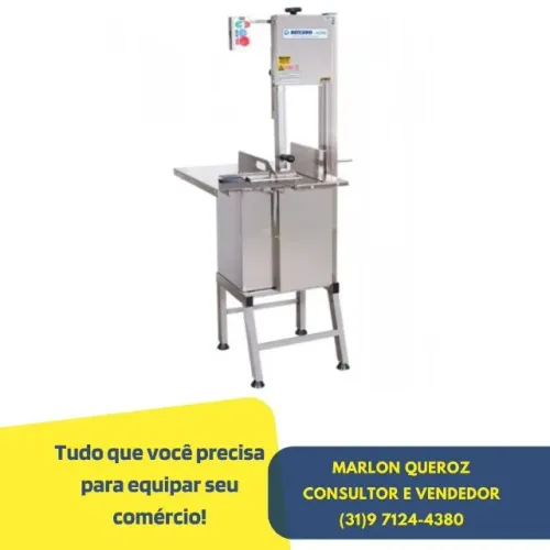 Serra Fita Beccaro Inox 220v Nova