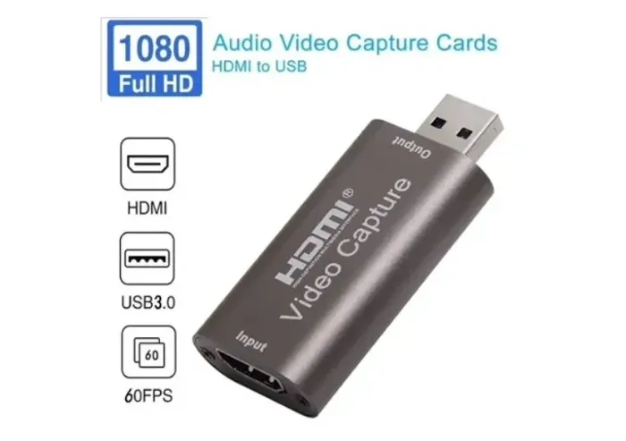 Placa De Captura Hdmi Usb 3.0 4k 1080p 60fps  Arduino Automação Robotica COD-AP102  