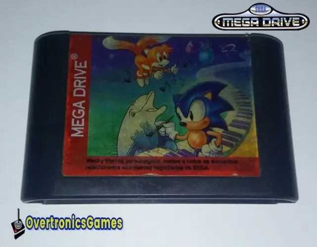 Jogo Wacky Worlds Creativity Studio Sega Mega Drive Tec Toy