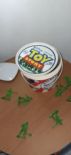 Balde soldadinhos de brinquedo  filme Toy Story Original 