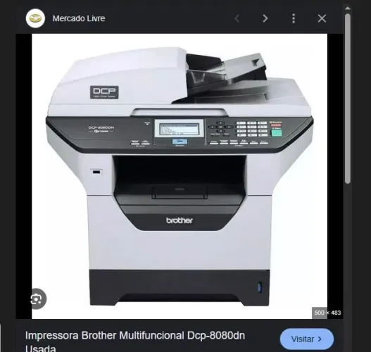 Impressora Multifuncional Brother DCP-8080DN