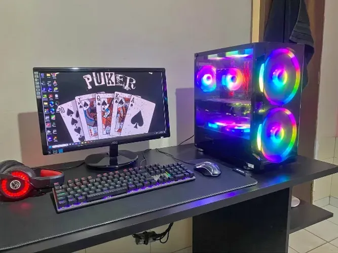 PC GAMER COMPLETO TOP RODA TUDO I5 10400F (10° GERAÇÃO)