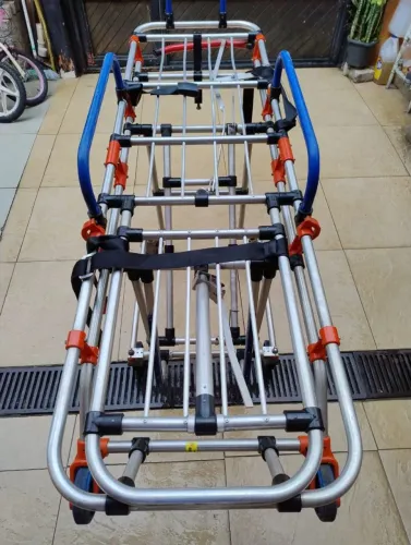 Maca retrátil para ambulância em alumínio