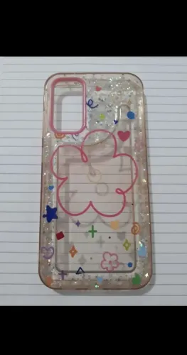 Capa de Celular Decorada com Glitter e Desenhos