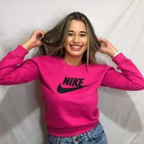 Blusa frio moletom feminina M