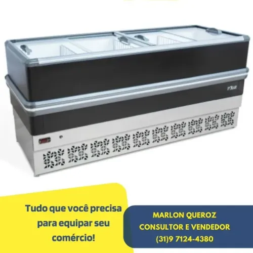 Ilha de Congelados 3M Polar Preta Dupla Ação