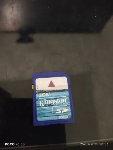 Cartão de Memória SD Kingston 2GB