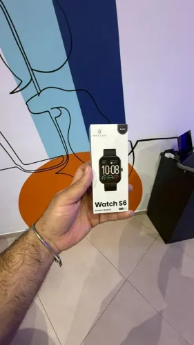 Smart Watch S6 / Preto / Lacrado / com garantia / loja física / $230,00
