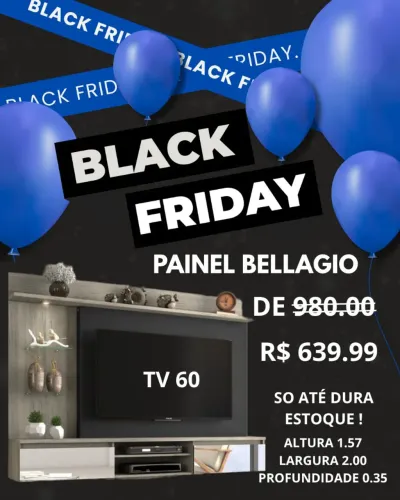 BLACK FRIDAY PAINEL BELAGIO 