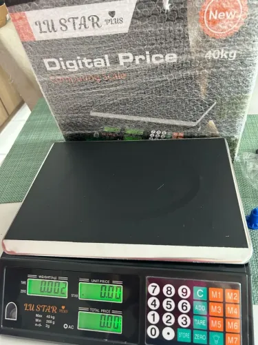 Balança Digital para Comércio - 40kg Lu Star - Nova