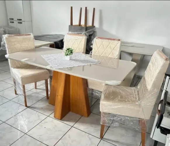Mesa 6 cadeiras entrega grátis