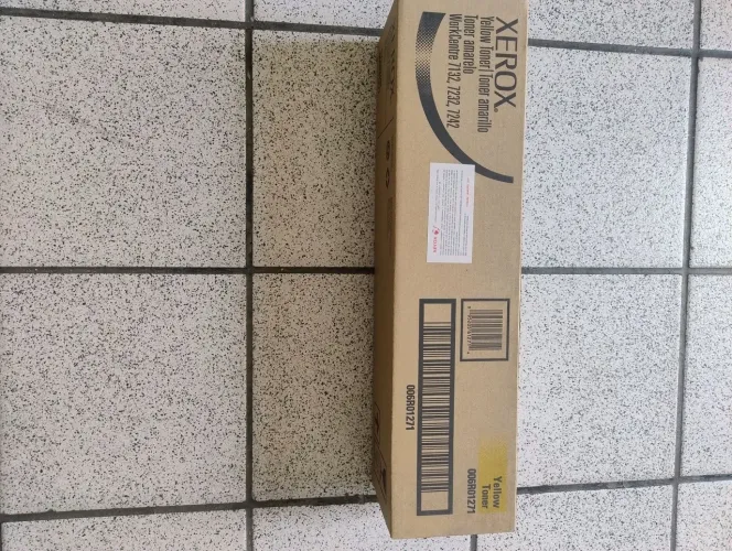Toner Xerox Amarelo 006R01271 para WorkCentre 7132, 7232, 7242
