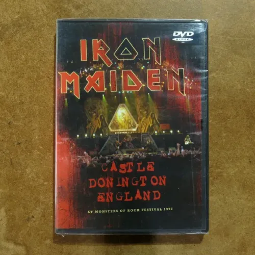 DVD Iron Maiden Caslte Donington England Monsters of Rock Festival 1992 - lacrado