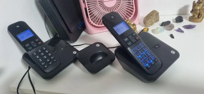 2 Telefones Sem Fio Motorola M4000 e 3 bases