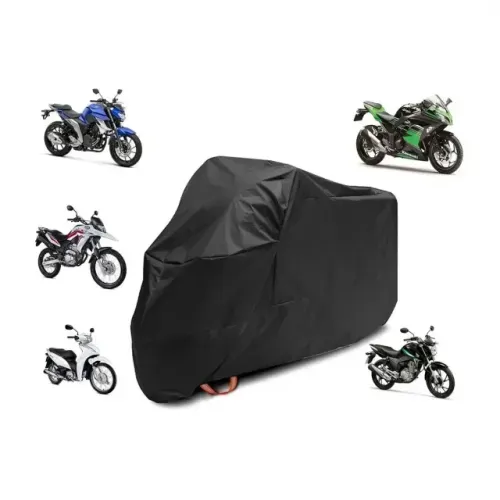 Capa para Moto Forrada Impermeável Térmica Sol Chuva