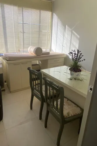 Mesa de Consultório em MDF Náutico