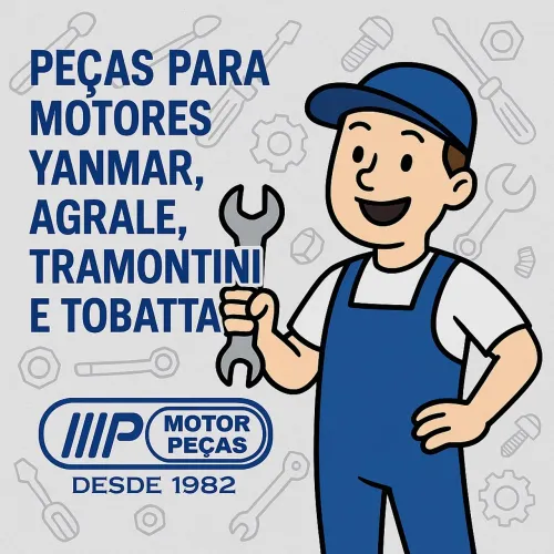 Peças para motores Yanmar, Agrale, Tobatta e Tramontini 