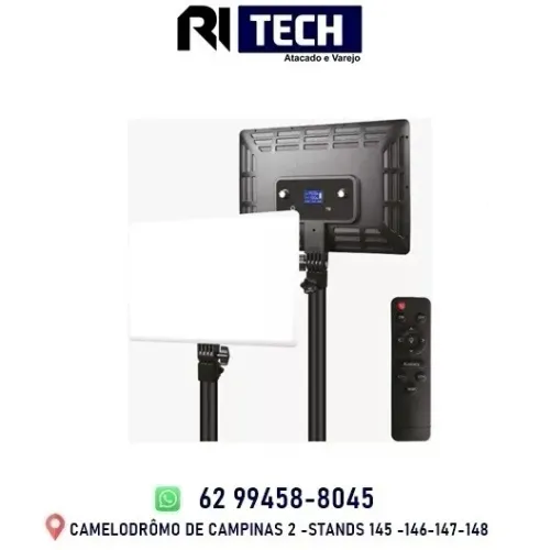 Refletor Luz De Preenchimento 45w Cor Dupla Fotografia Gravação de jogos Estúdio