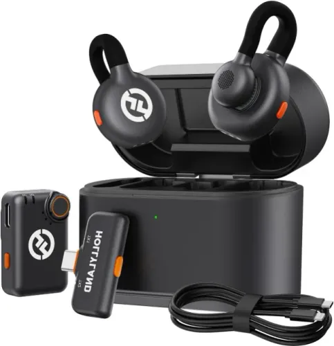 Hollyland Lark M2S Combo (Camera RX+USB-C RX+ Lightning Adaptador)