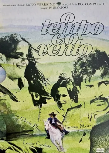 DVD O Tempo e o Vento - Minissérie Completa Novo