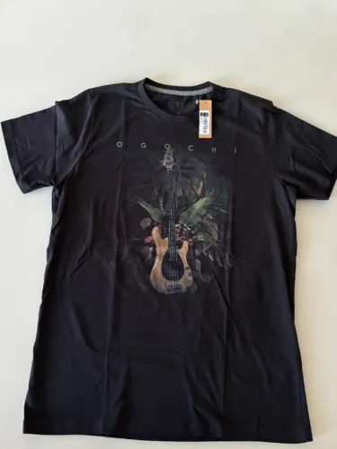 Camisa Ogochi Infantil (16) estampada. COM ETIQUETA e NUNCA usada