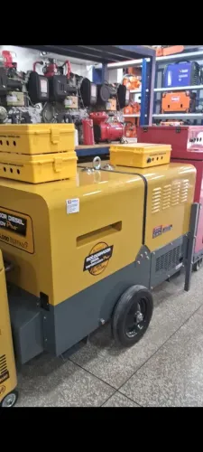 GERADOR A DIESEL 15KVA TRIF 220V SILENCIOSO BUFFALO