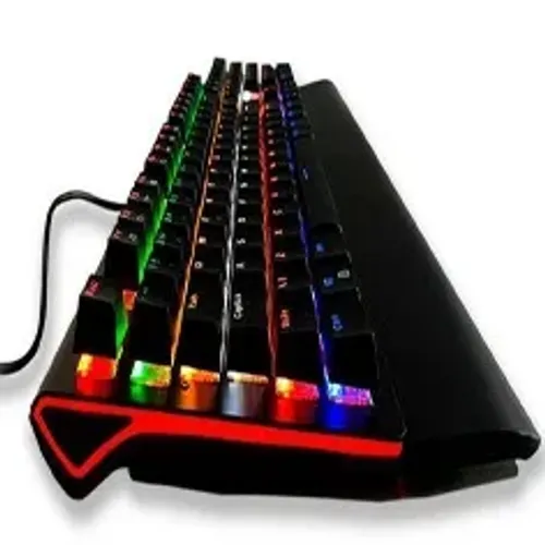 Teclado Mecânico Gamer Led Abnt2 Usb Para Pc Computado KP-TE121 9375