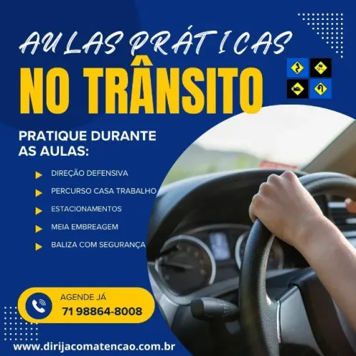 Aulas para habilitados em Salvador e Lauro de Freitas