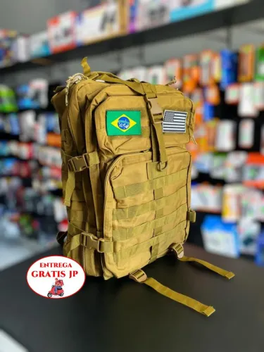 MOCHILA TÁTICA REFORÇADA 50 LITROS