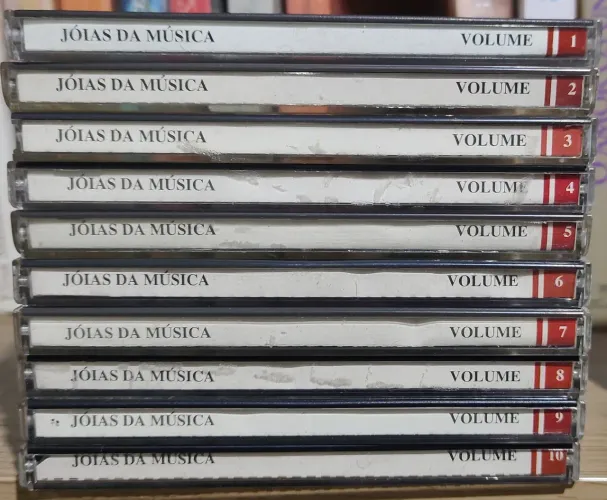 Coleção de 10 CDs "Jóias da Música" Clássica