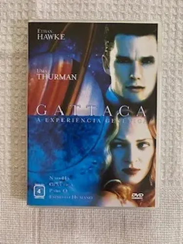DVD Gattaca:A Experiência Genética (C/ Uma Thurman-Ethan Hawke/Direção Andrew Niccol-1997)