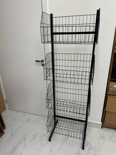 Cesto Quadruplo Ferro com pintura