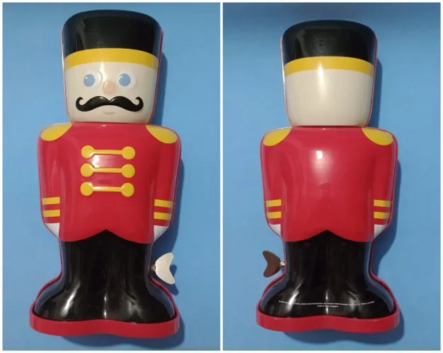 Boneco Quebra nozes a corda, decoração natal 