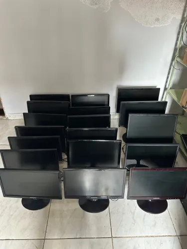 monitor apartir 350,00 com cabos originais cpu i3 499 i5 600,00 loja garantia 