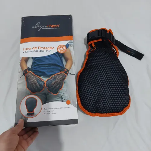 Luva de Proteção e Contenção para Mãos - Longevitech