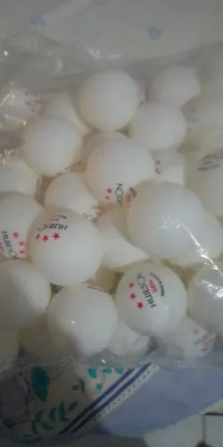 Bolas de Tênis de Mesa Profissionais Huieson 3 Estrelas (Kit) 100 unidades