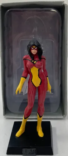 MULHER ARANHA. MINIATURA MARVEL EAGLEMOSS EDIÇÃO 61 (2014).